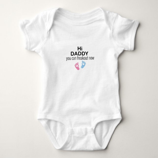 Body Salut Papa, tu peux te flipper maintenant, cadeau  (Devant)