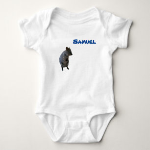 Body Samuel Nom Avec Aussie Quokka, Bodysuit Bébé