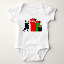 Body Santa Packing Gift Sacks T-Shirt
