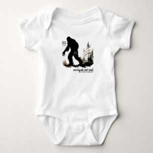 Body Sasquatch de Bigfoot Inspiration Citation Bodysuit