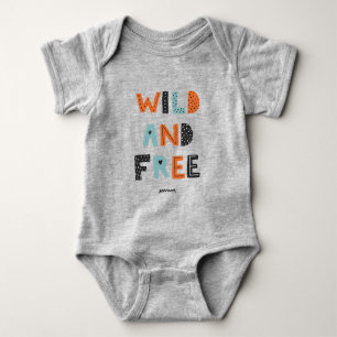 Body Sauvage et libre Lettres Doodle