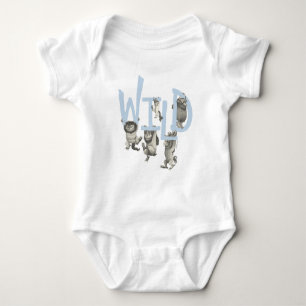 Body SAUVAGE Wild Things et Max - Bleu