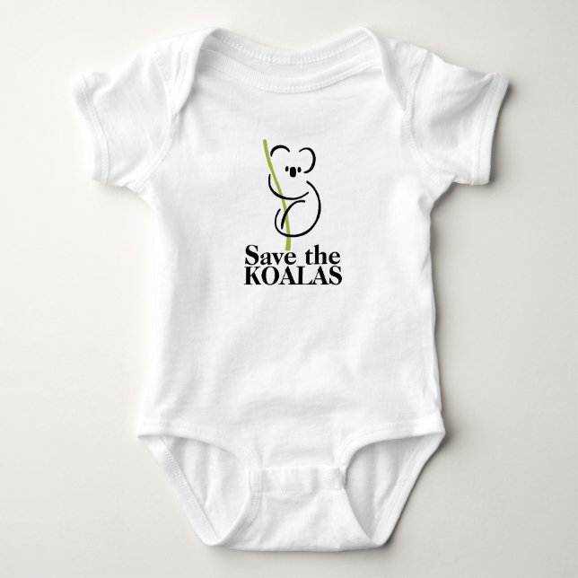 Body Sauvez le couchet bébé Koalas (Devant)