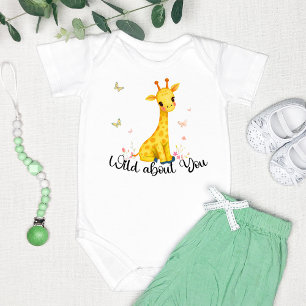 Body "Sauvons à votre sujet" Mignonne Giraffe