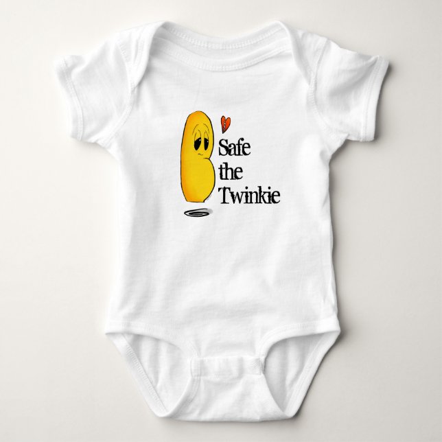 Body "Save the Twinkie" pour bébés par favor (Devant)