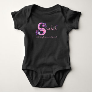 Body Scarlett filles nom et sens S vêtements bébé