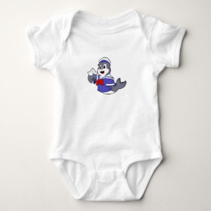Body Sceller comme marin avec bateau
