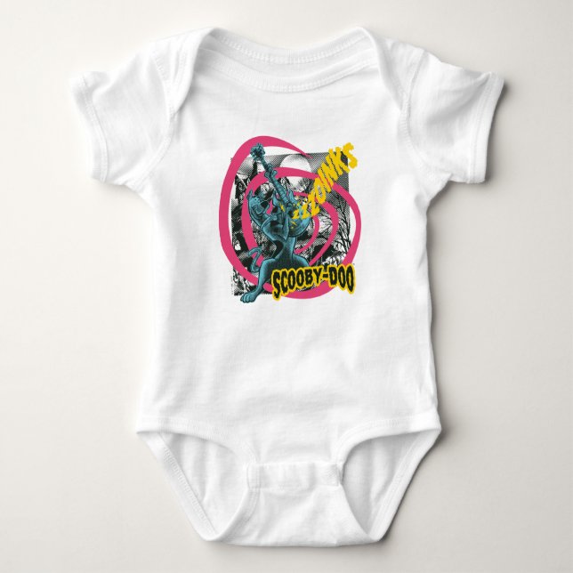 Body Scooby-Doo Zoinks Punk Guitare Graphisme (Devant)