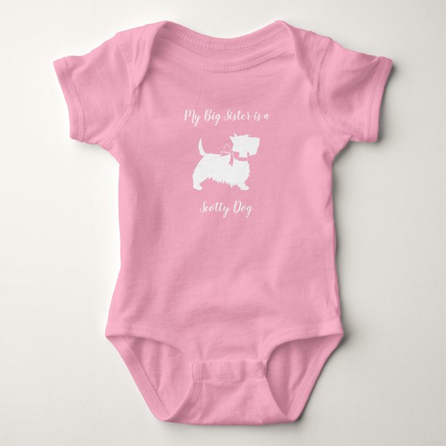 Body Scotty Baby shower Chien Chien Chien Chien Chien C (Devant)