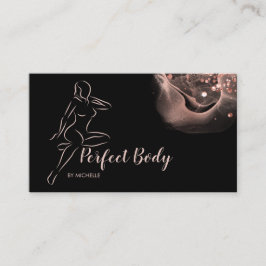 Body Sculpting Contouring Waist Trainer Business Visitenkarte
