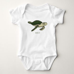 Body Sea turtle cartoon