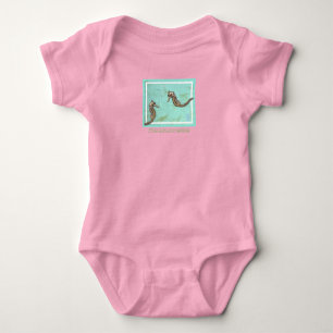 Body Seahorses Baby Cotton Jersey Bodysuit