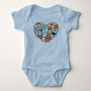 Body Sésame Sésame   Coeur de gribouillis de caniche Mo