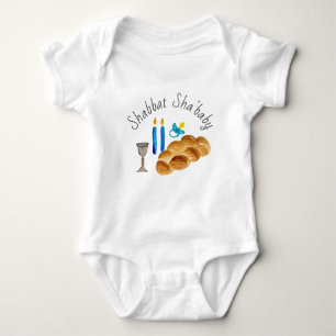 Body Shabbat Sha'Baby Bodysuit