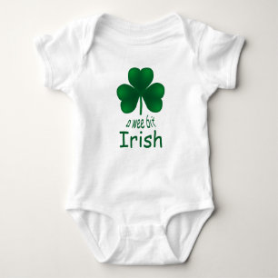 Body Shamrock de St Patrick Wee Bit Irlandais Infant Cr