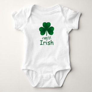 Body Shamrock de St. Patrick Wee Bit Irlandais Infanter