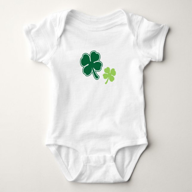 Body Shamrocks Bébé mignons Conception d'une pièce (Devant)