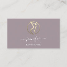 Body Shaping Sculpting Massage Gold Logo QR Blush