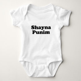 Body Shayna Punim Yiddish T-shirt
