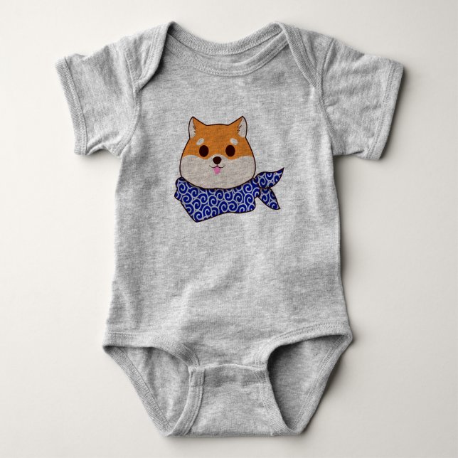 Body Shiba Inu cute Onesy Baby (Devant)
