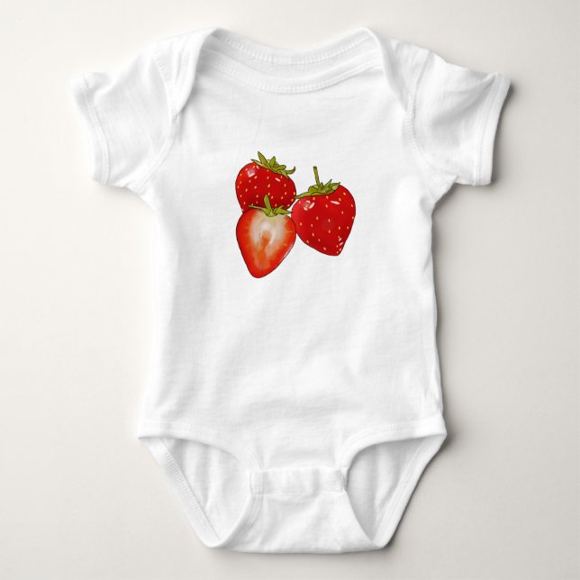Body Shirt fraise (Devant)