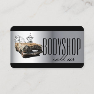 Body Shop Auto Visitenkarte