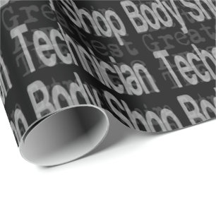 Body Shop Techniker Geschenkpapier