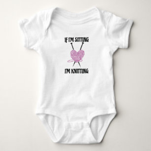 Body Si je suis assis, je suis Tricot Amuse Knitters pl