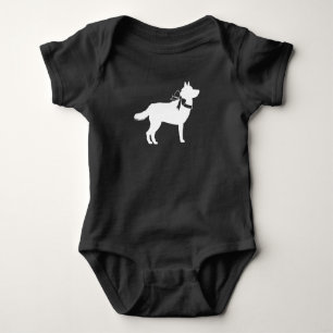 Body Sibérie Husky Chien Baby shower Chien Chiot Gris