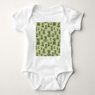 Body Silhouette de cactus succulent en tasses et pots