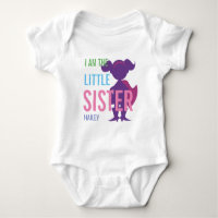 Silhouette de super-héroïne petite soeur personnal