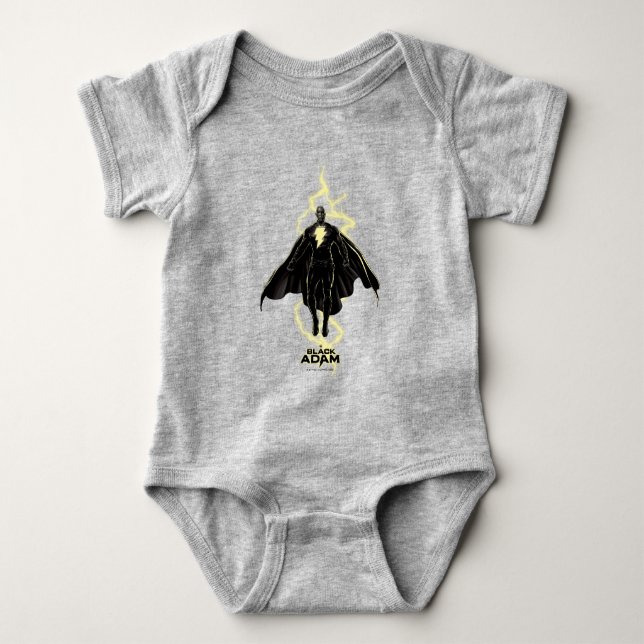 Body Silhouette noire Adam Lightning (Devant)