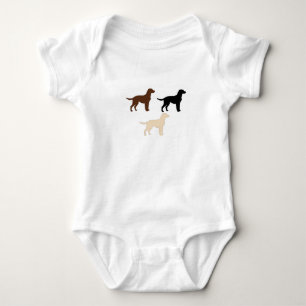 Body silhouettes de couleur de labrador retriever