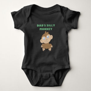 Body Silly Monkey - Bodysuit Baby Jersey