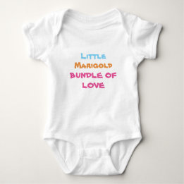 Body Simple et mignon personnalisé "Bundle of Love" bla