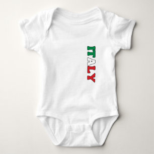 Body Simple moderne Italie National Drapeau Vêtements