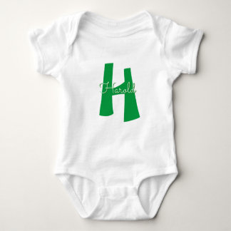 Body Simple moderne Monogrammed Boy