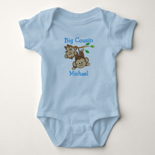 Body Singes Garçons Personnalisés Big Cousin