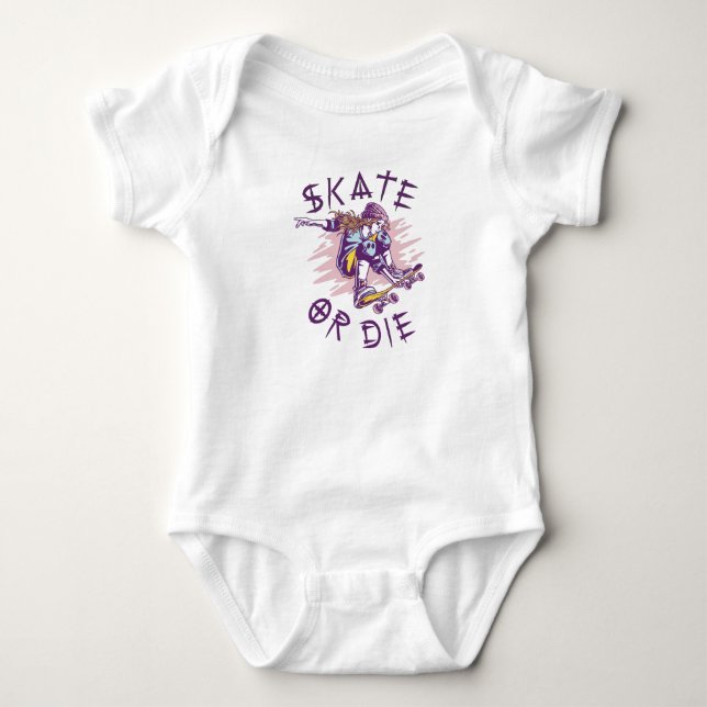 Body Skate ou die Skateboarder Girl (Devant)