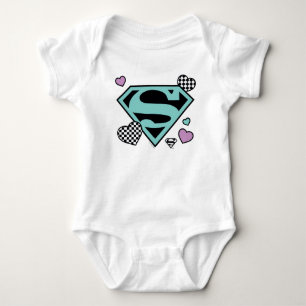 Body Skater Girl Supergirl Coeurs S-Shield