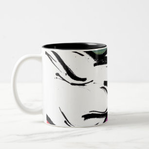 Body Sketch Zwei-Tone-Kaffee-Tasse Zweifarbige Tasse