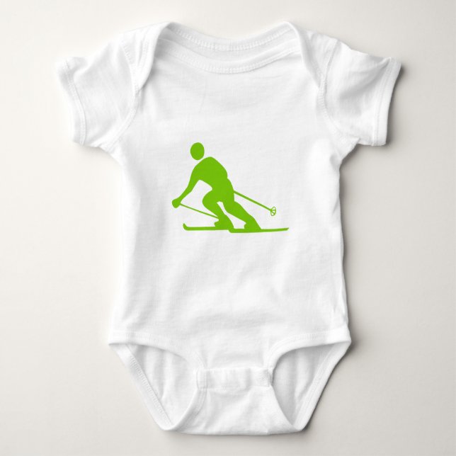 Body Ski - Martian Green (Devant)