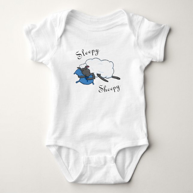 Body Sleepy Sheepy Baby Bodysuit (Devant)