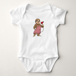 Body Sloth as Hair stylist avec Sèche-cheveux