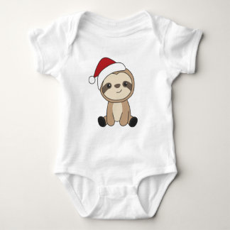 Body Sloth Noël Neige hiver Animaux Sloths Baby Bo