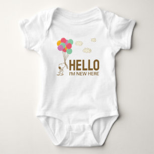 Body Snoopy et ballons   BABY SHOWER  'm Nouveau ici