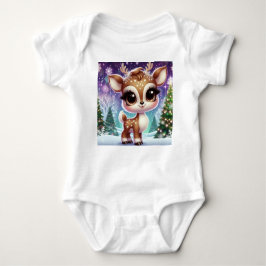 Body Snowflake Sparkle Baby Reindeer
