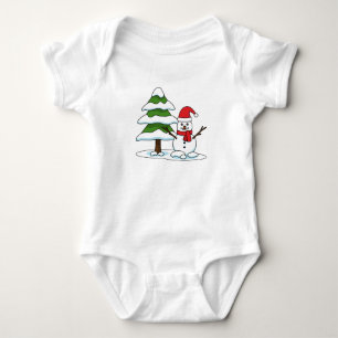 Body Snowman avec Snowman Pine Tree