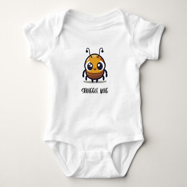 Body Snuggle Bug Cute Baby Bodysuit (Devant)