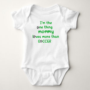 Body Soccer Maman Football Baby Boy mignonne